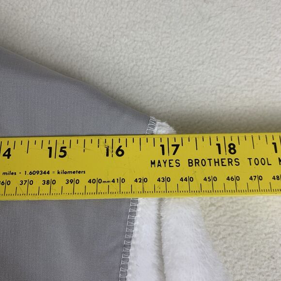 DANSKIN NOW Women's White Sport Fleece Full Zip Pockets Jacket Size XL (16/18) - Picture 10 of 13